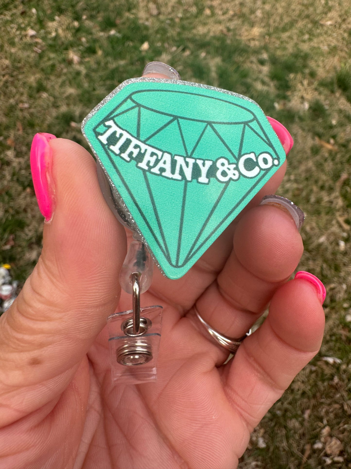 Tiffany & Co Badge Reel