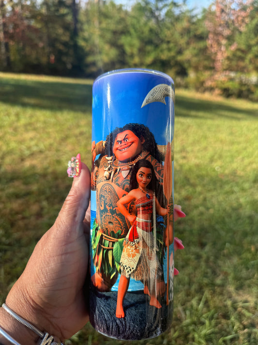 Moana Inspired Tumbler