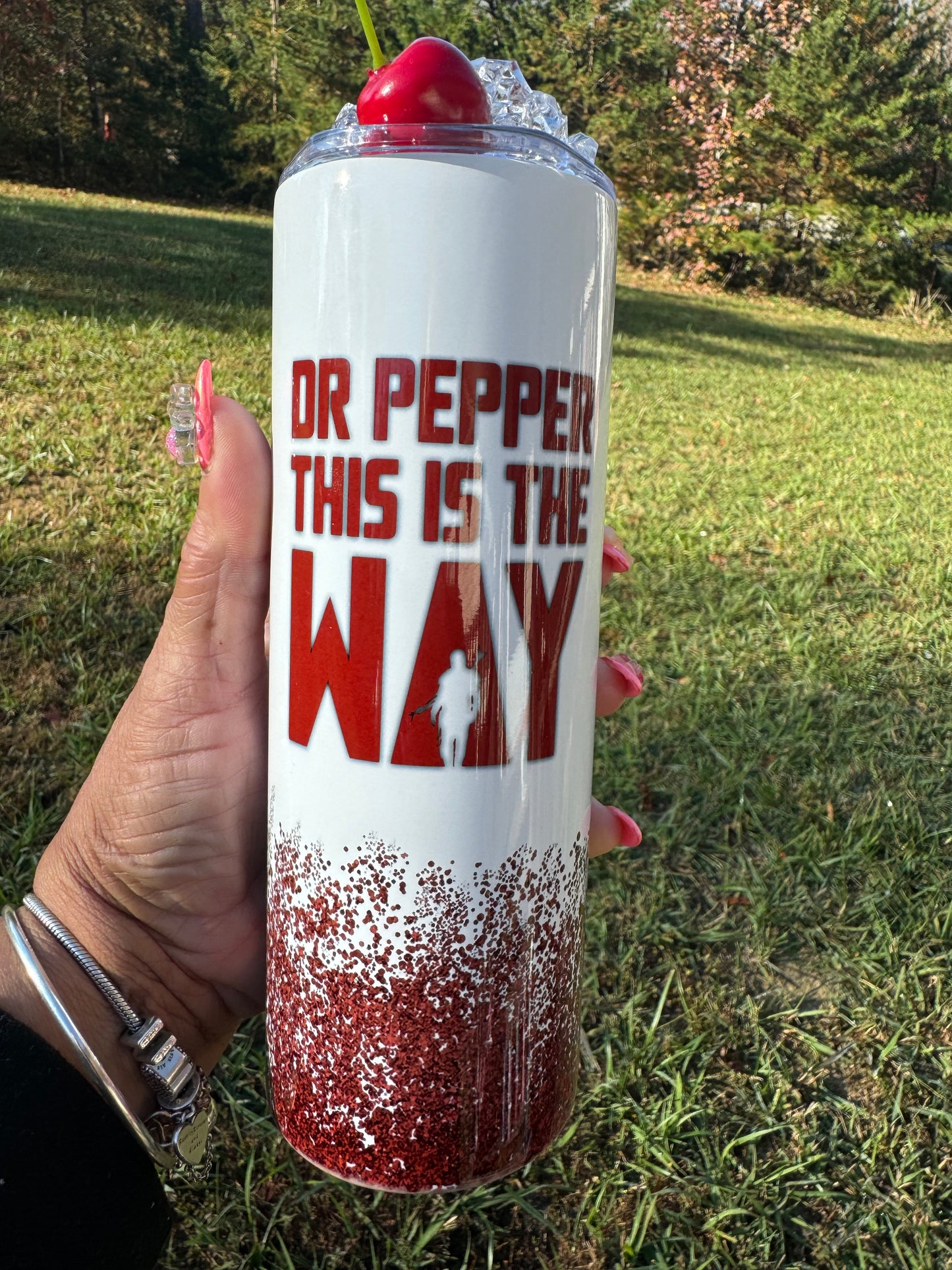 Yoda Dr. Pepper Tumbler with Iced Topper