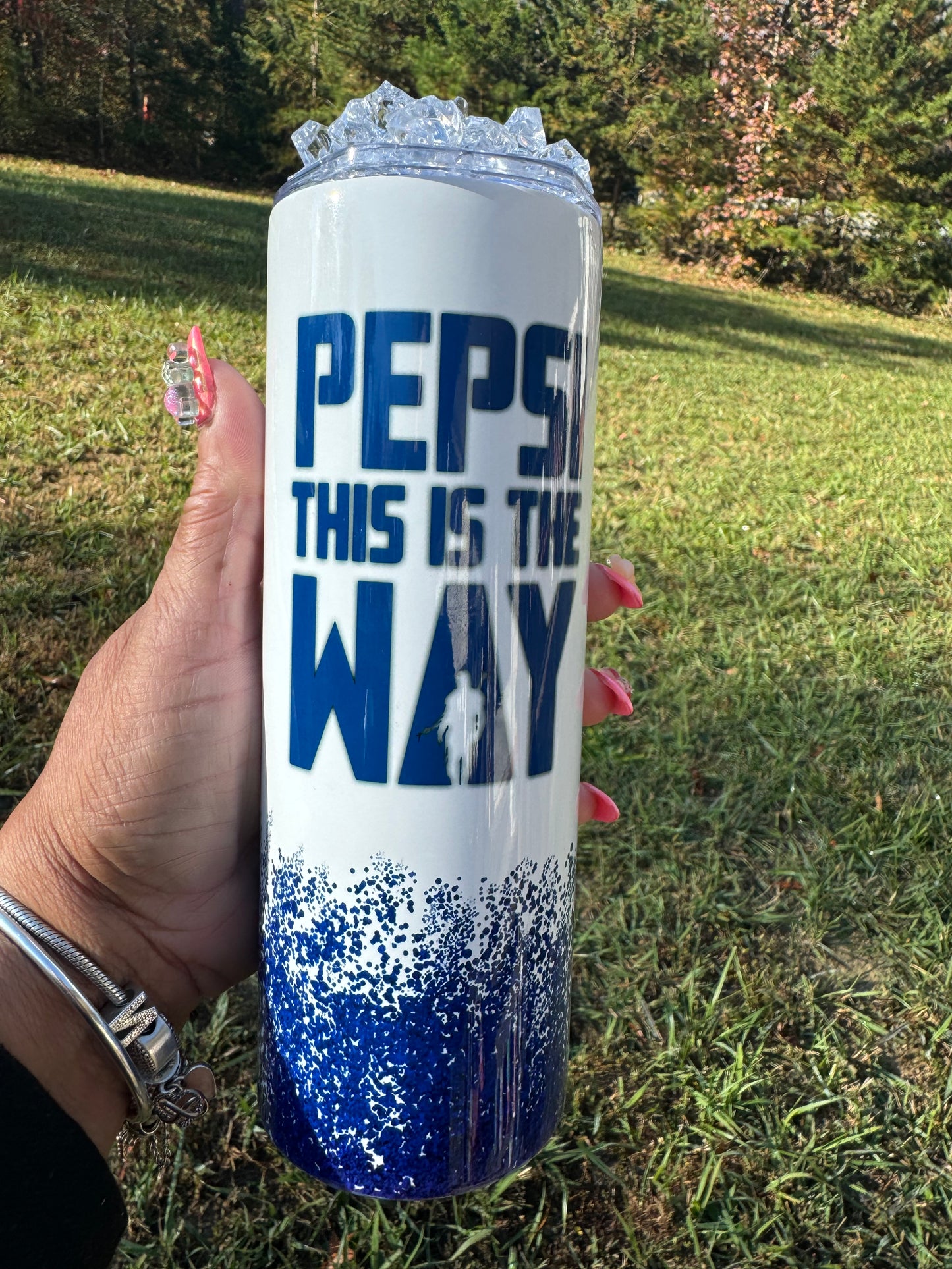 Yoda Pepsi Tumbler with ice topper