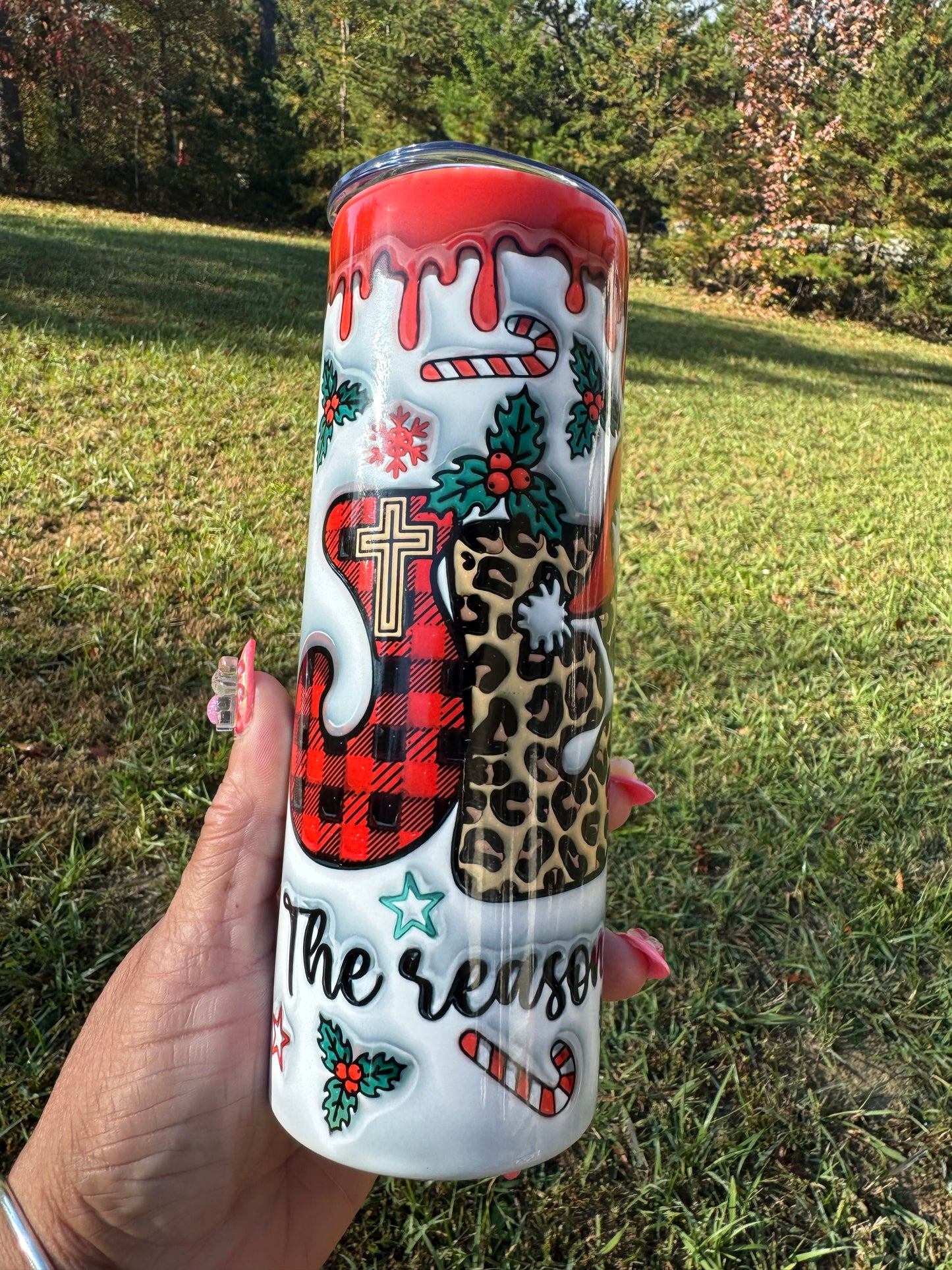 Jesus Christmas tumbler