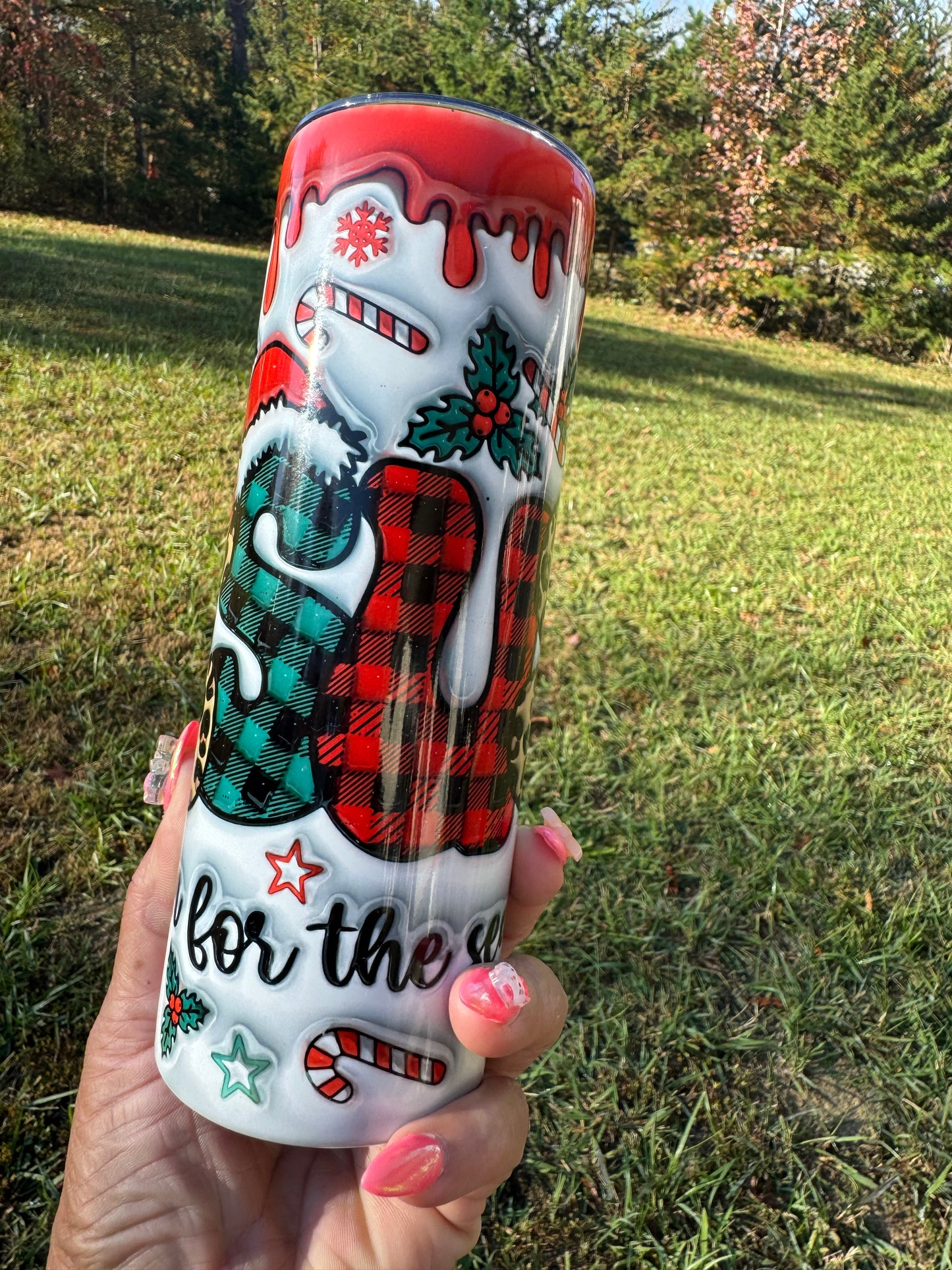 Jesus Christmas tumbler