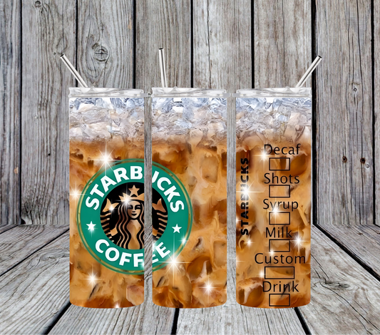 20 oz Iced Starbucks Coffee Tumbler