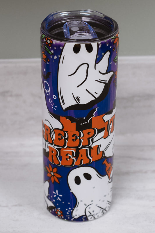 Creep It Real Halloween Tumbler