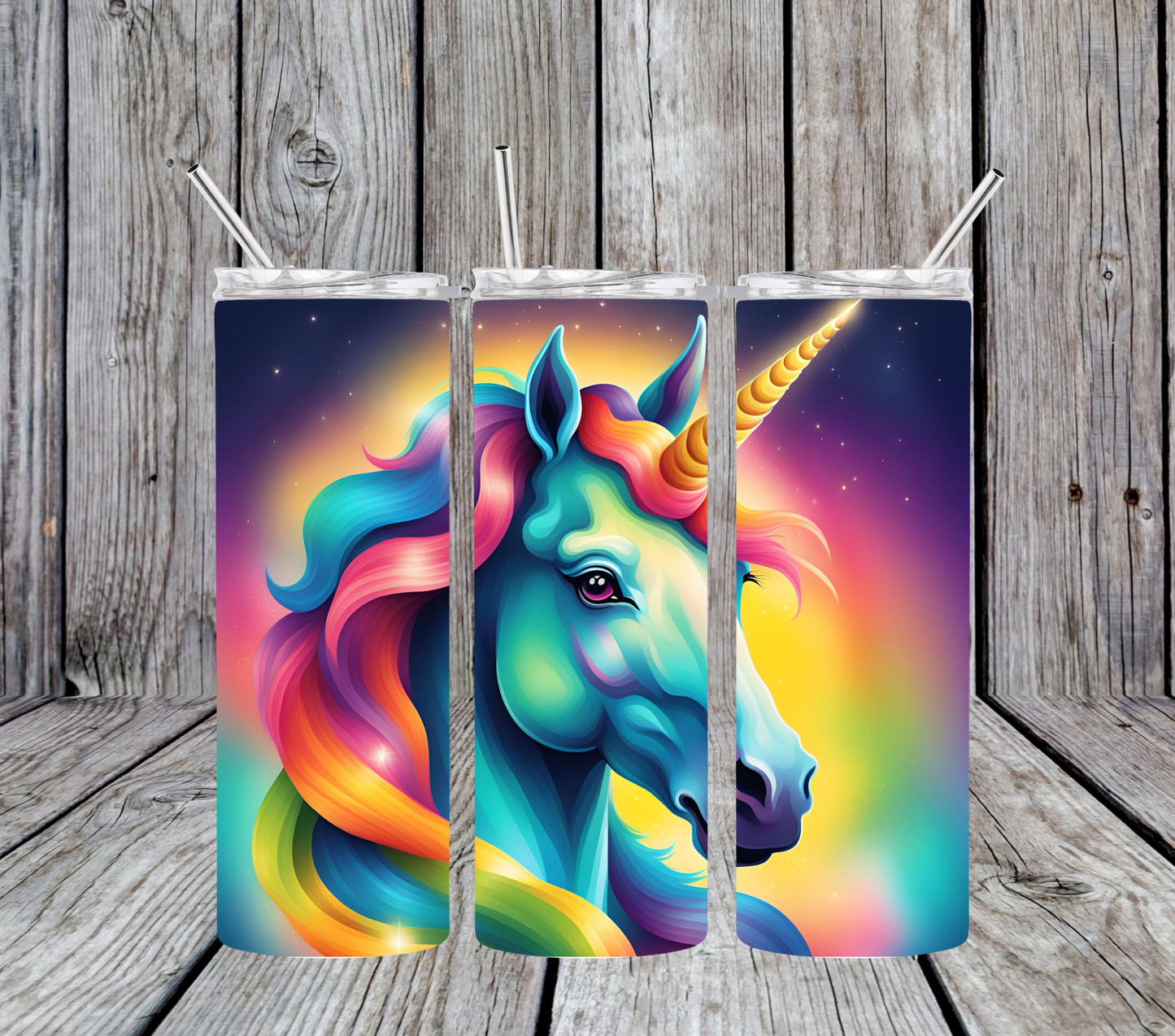 Unicorn Colorful Tumbler